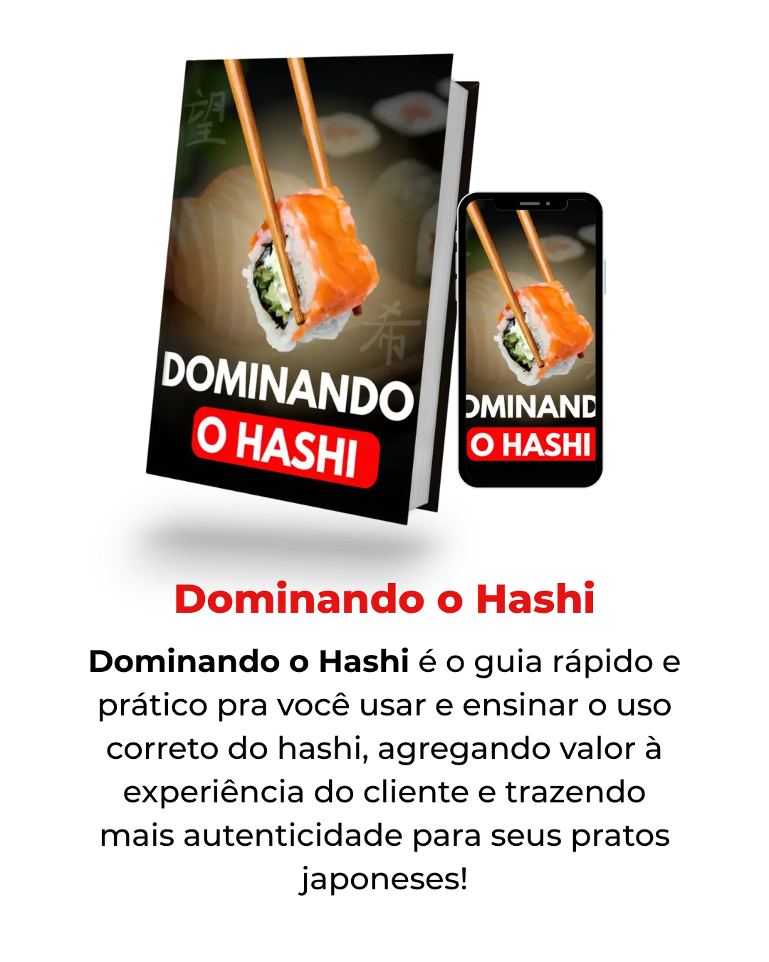 Capa completa do material sobre uso do hashi